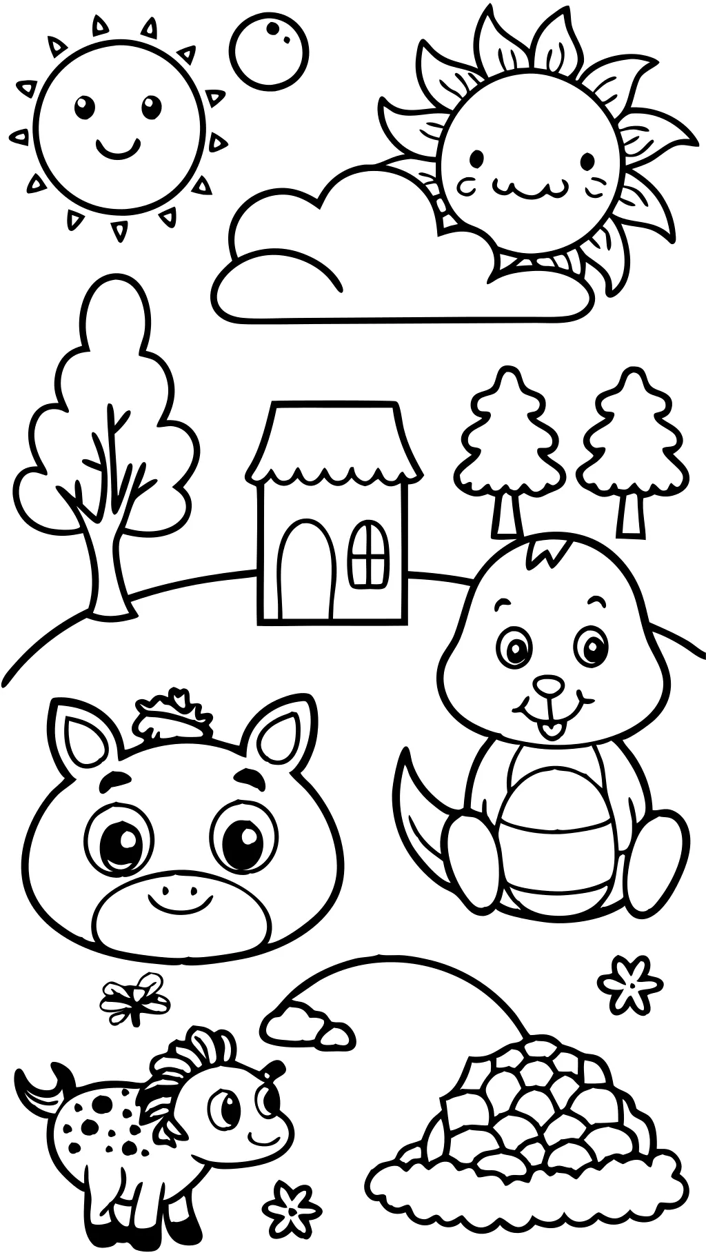 coloriages de la maternelle